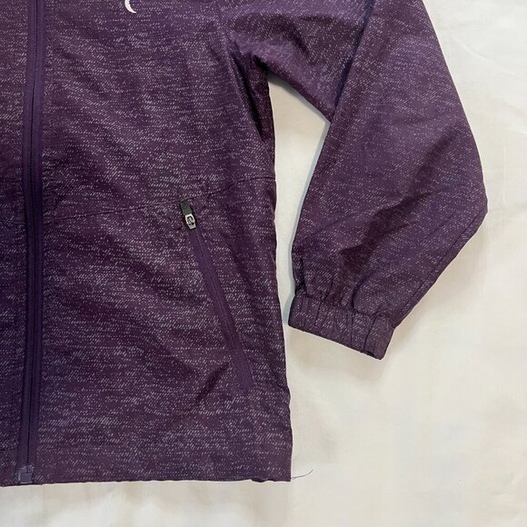 Zyia Kids Purple Lightweight Hooded Zip Up Jacket | Size 8-9 Kids - Picture 2 of 5